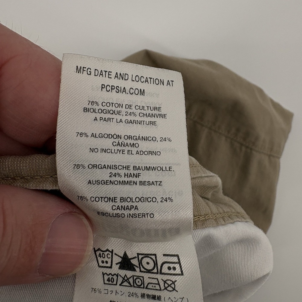 Patagonia Organic Cotton Flat Front Men's Shorts Size 38 Casual Neutral Outdoors - Picture 6 of 12